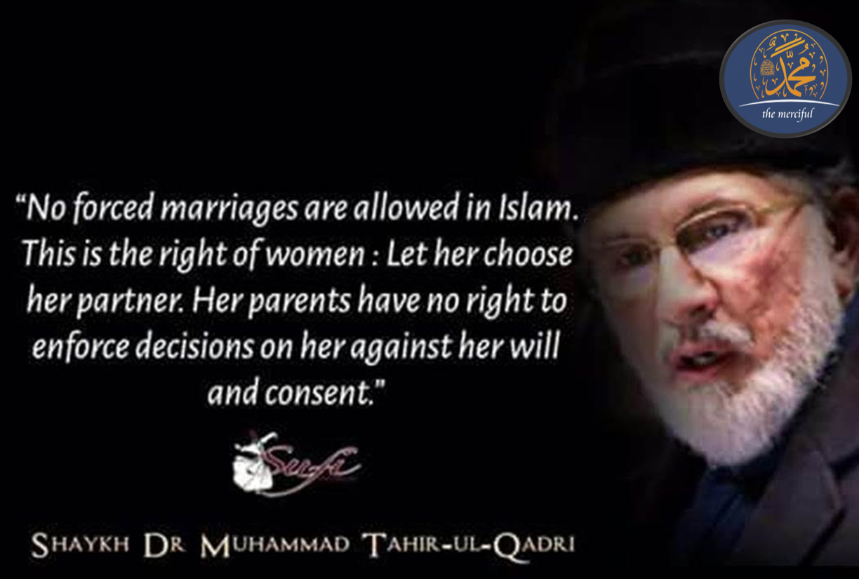 no forced marriages